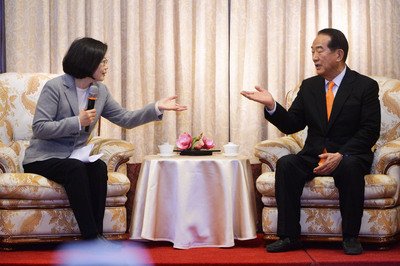 蔡氏、馬・総統外遊後対面の可能性示唆