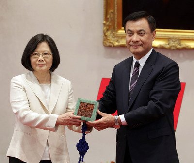 蔡英文氏、中華民国第14代総統に就任