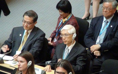 台湾WHA代表団、各国と二者会談