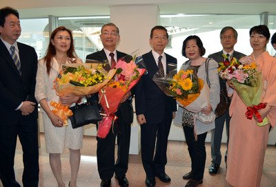 謝・駐日代表が赴任、10日には熊本へ