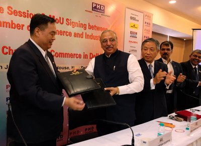 台湾とインド、経済団体が覚書