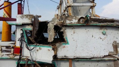 海軍がミサイル誤射について説明