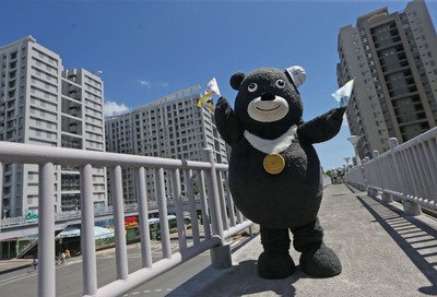 台北ユニバの選手村モデルハウス公開