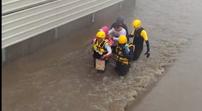 台風14号、各地に停電や断水もたらす