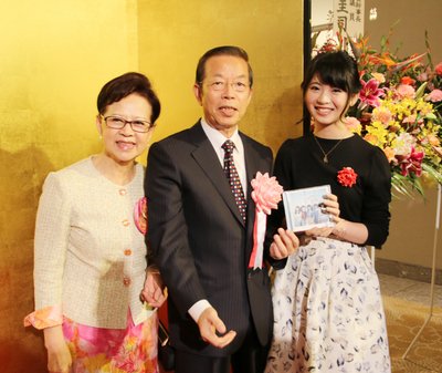 謝・駐日代表が日本の支持に感謝