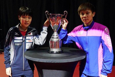 鄭怡静、卓球W杯で準優勝