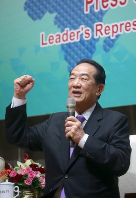 宋楚瑜氏：習氏とは政治話す権限無し
