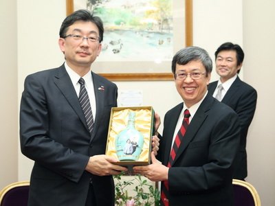陳・副総統、防災での台日交流に期待