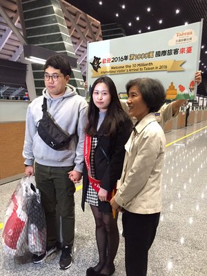 今年も来台旅行者が1000万人超に