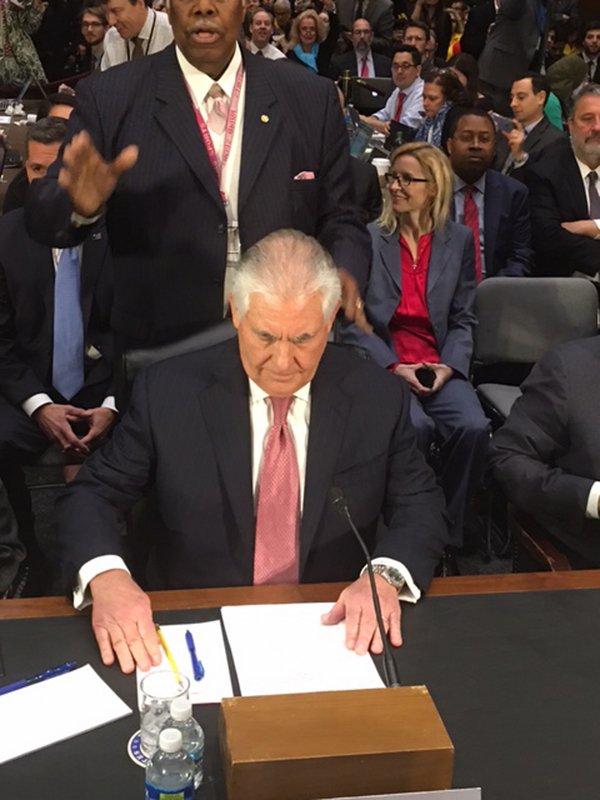米新国務長官就任へ、外交部は政策注視