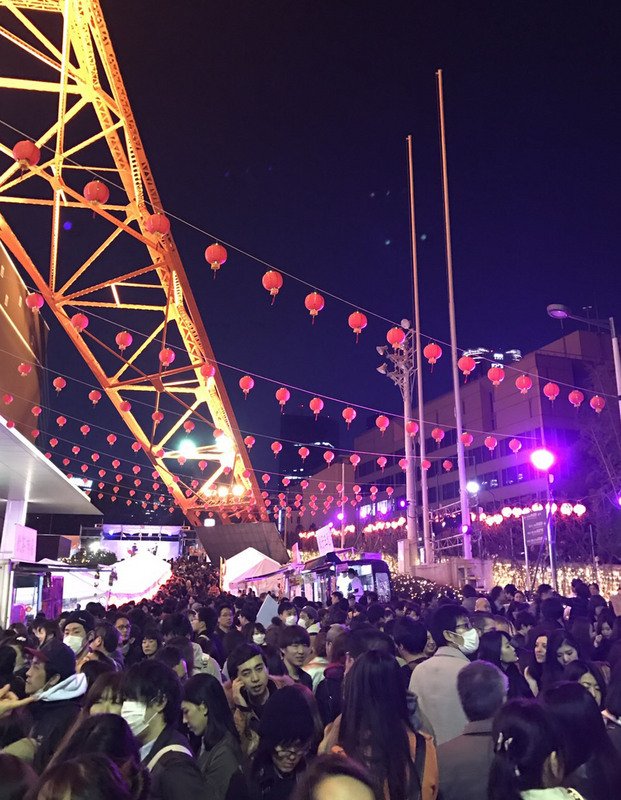 東京タワーでの台湾祭が大盛況