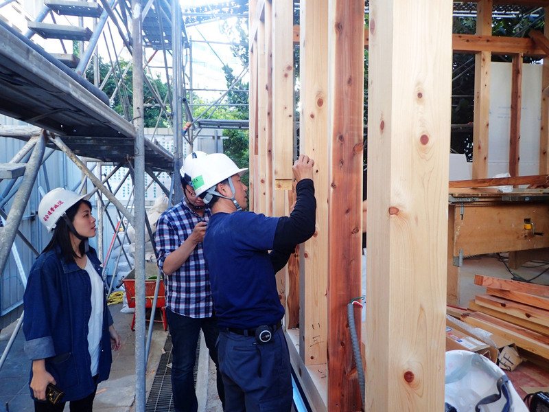台湾科技大学に木造家屋、徳島県が協力