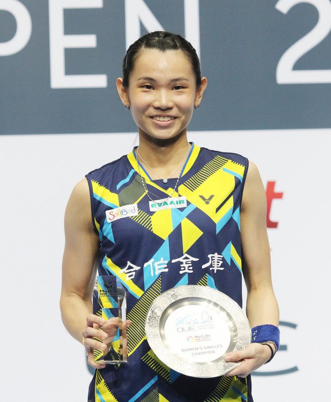 バドの戴資穎、SS五戦連続優勝