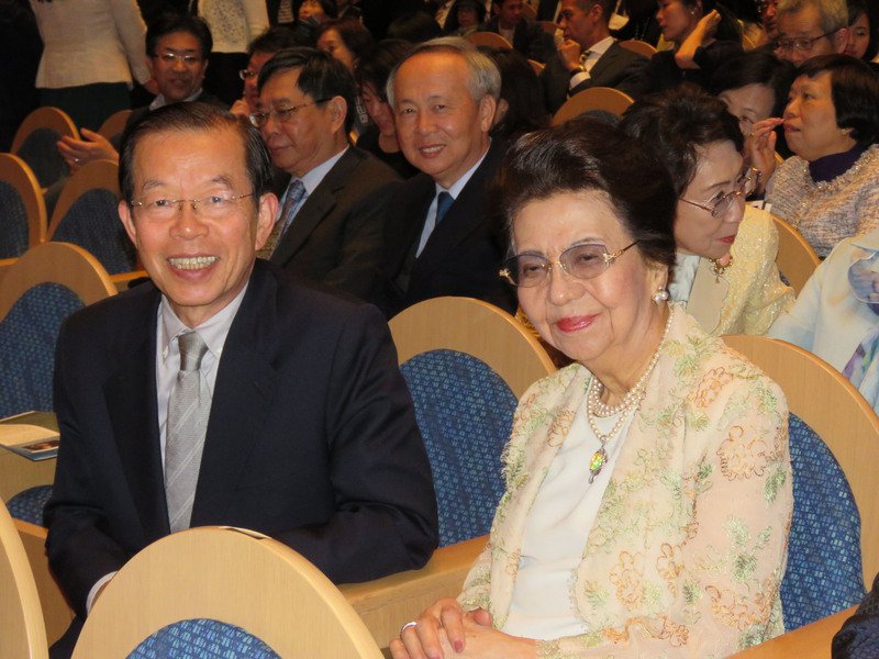 台北管弦楽団の東京公演に安倍洋子さん