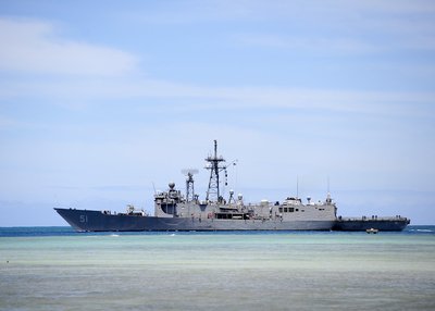 米から購入のフリゲート艦、13日に到着