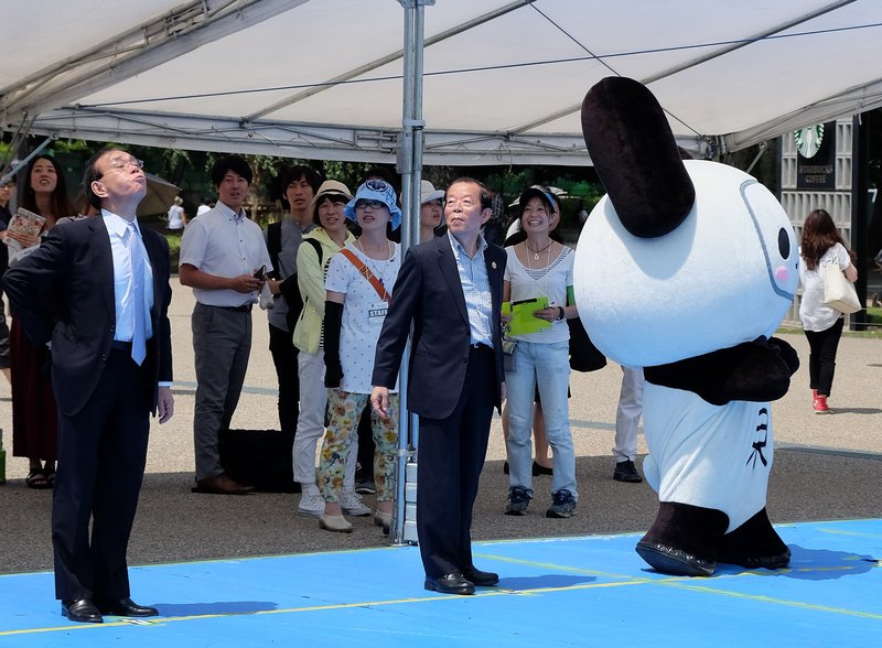 台湾フェス、台日の代表が種飛ばし