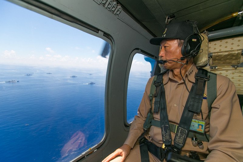 参謀総長、澎湖の軍事訓練を視察