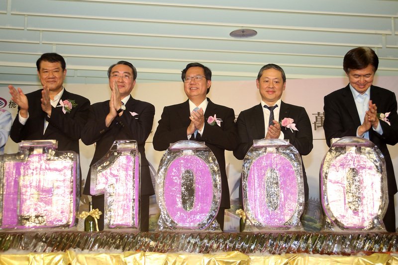 桃園メトロ、月末には利用者1千万人