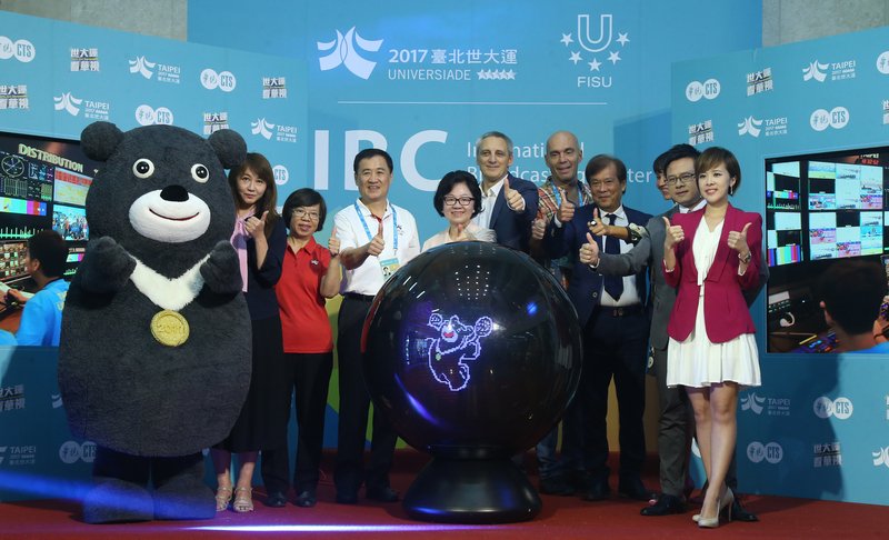 ユニバ、台湾のテレビが団結して中継へ