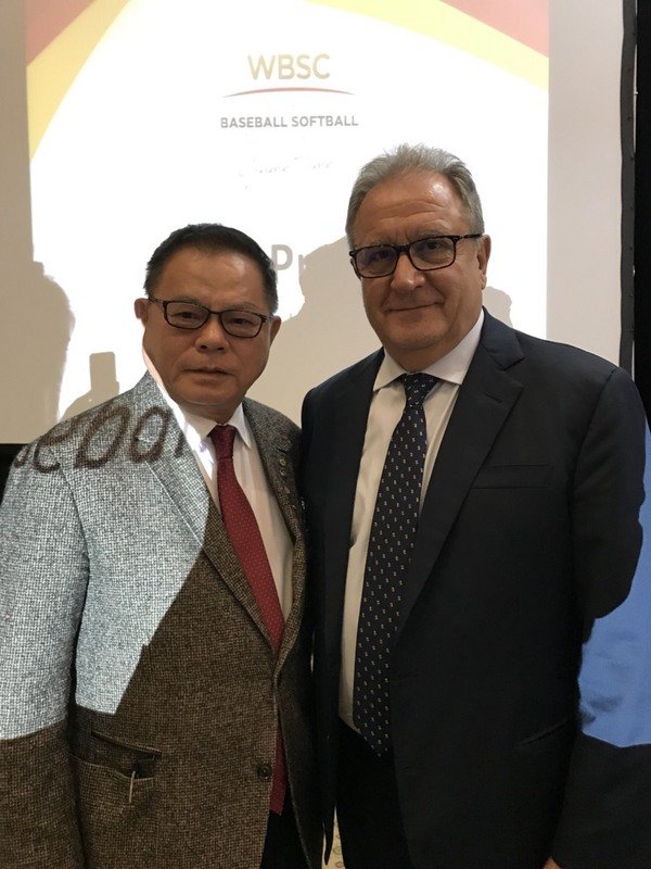 WBSCの副会長に台湾の彭誠浩氏