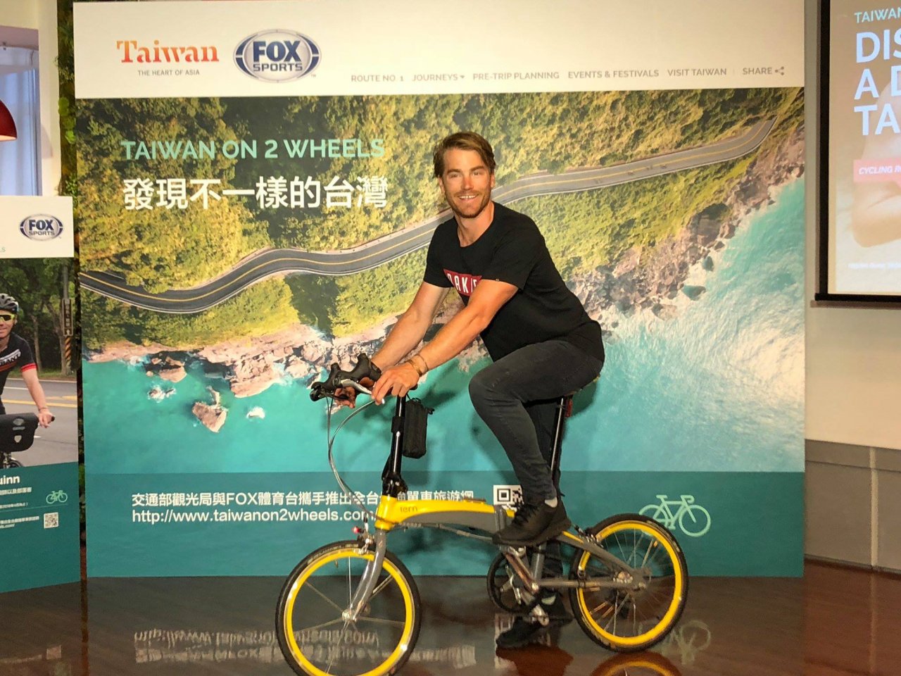 観光局、米FOXと台湾一周自転車旅行をPR
