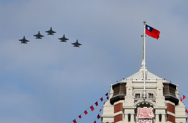 双十国慶節祝賀式典、10/8予行演習