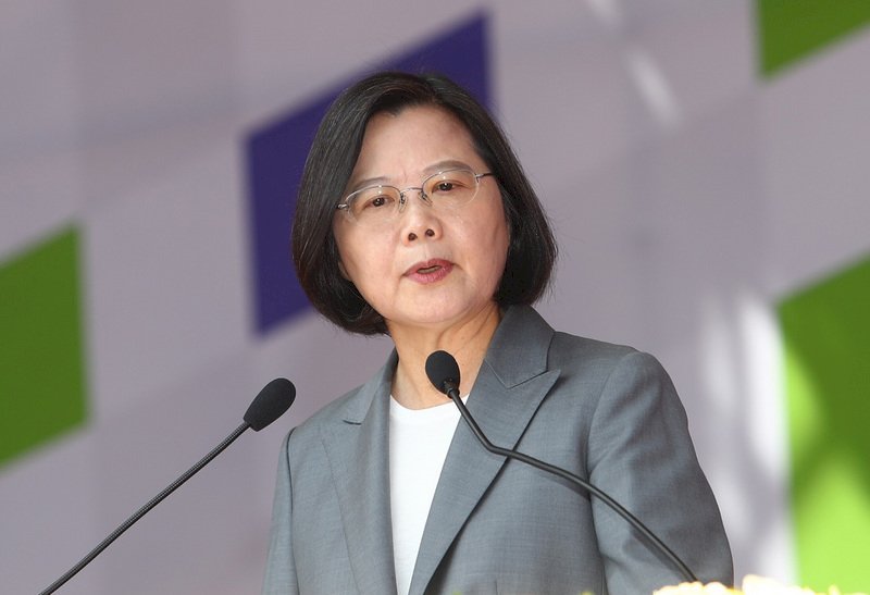 蔡・総統国慶節談話、「一国二制度」に「ノー」