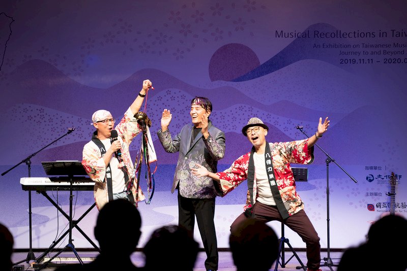 台湾音楽における日本の影響、音楽文物展開幕