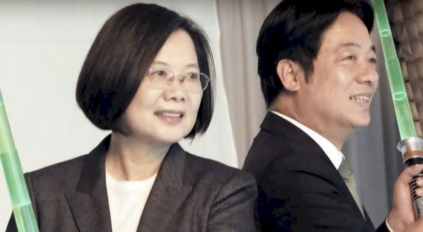 総統選支持率調査：民進党50％、国民党28.3％