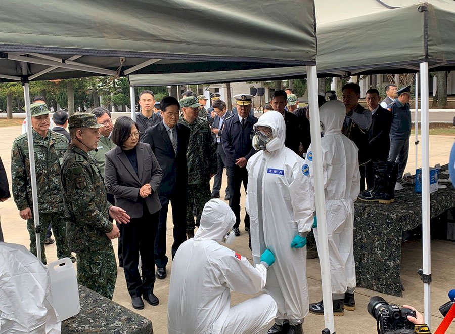 軍の化学部隊「陸軍三三化学兵群」、新型コロナウイルス感染の拡大防止に重責