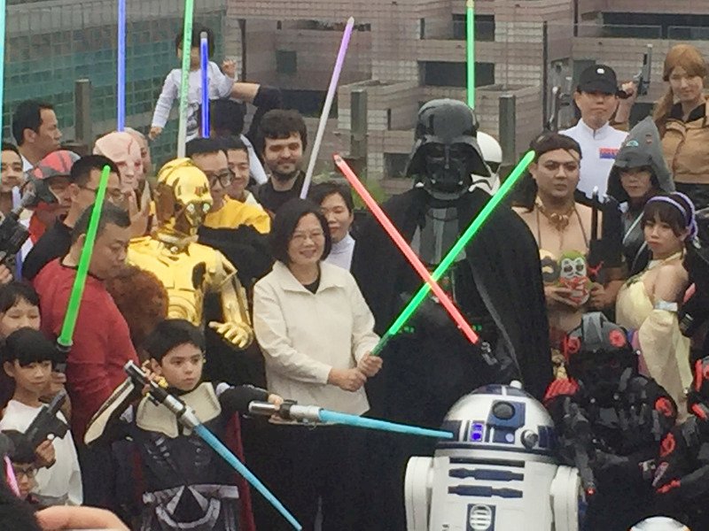 5/4スター・ウォーズの日、台湾が世界と共にあらんことを