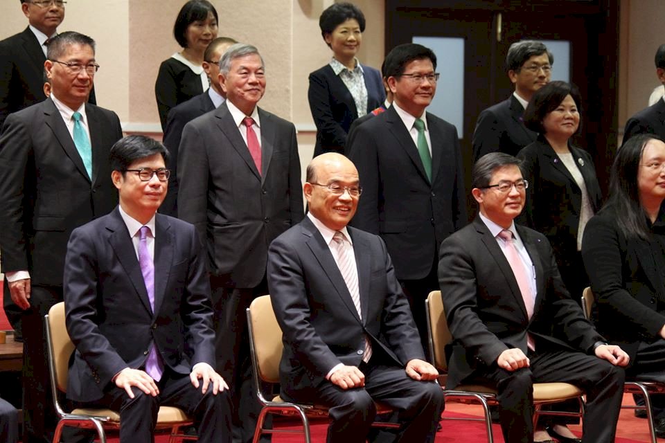 蘇貞昌・行政院長：仕事のできる新内閣目指す