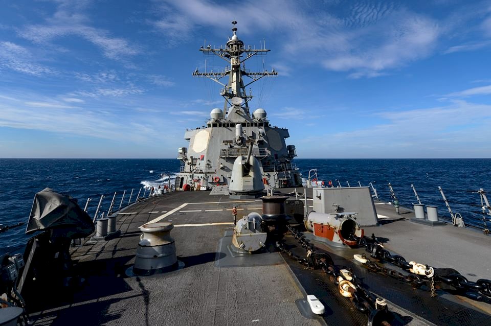 国防部：6/4米軍艦台湾海峡航行を把握