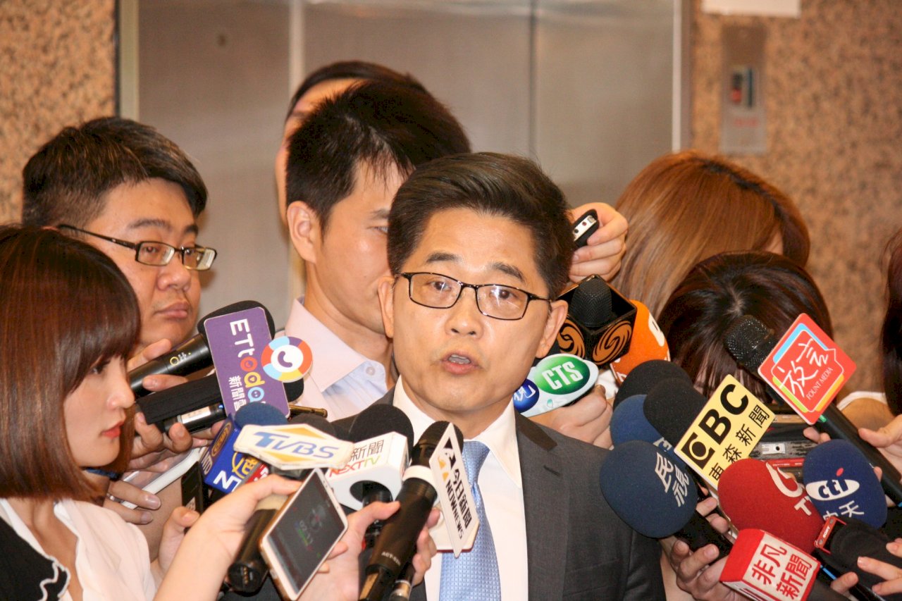 監察院の副院長、野党・国民党の黄健庭氏が指名辞退