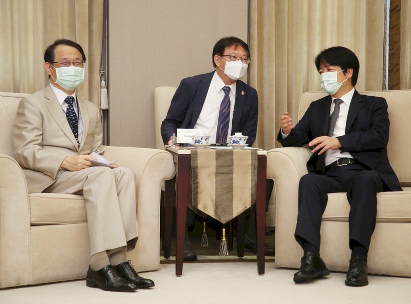 頼清徳・副総統が日本の台湾駐在代表と会見、関係強化を希望