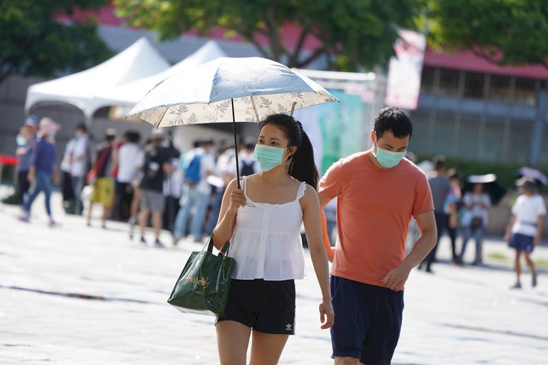 台湾の7月の平均気温は摂氏30.2度、この73年で最高