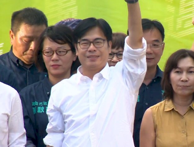 陳其邁氏、高雄市長補欠選擧で当選　8月末に就任