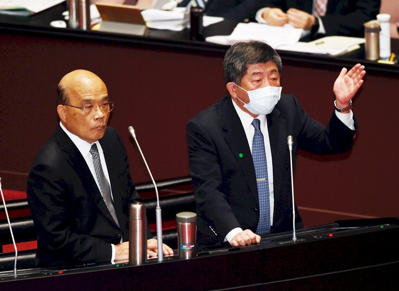 行政院、外国製ワクチンが第1四半期に到着の見通し