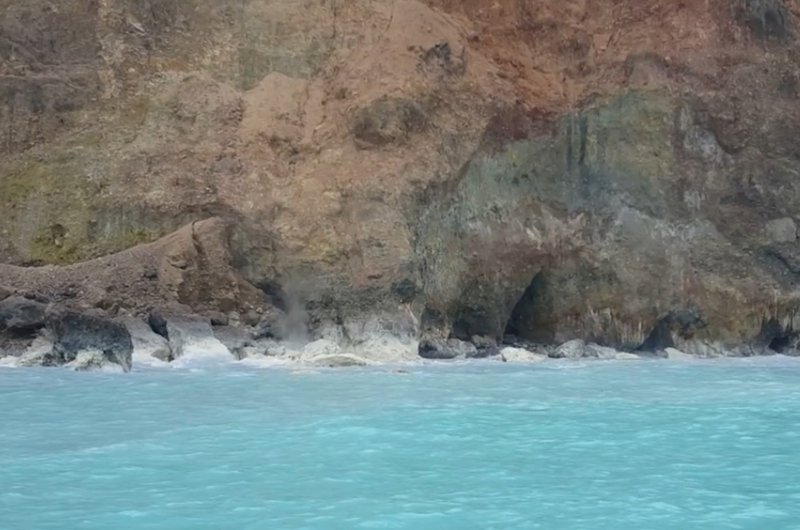 17年ぶり！宜蘭県亀山島の絶景｢龜島磺煙｣