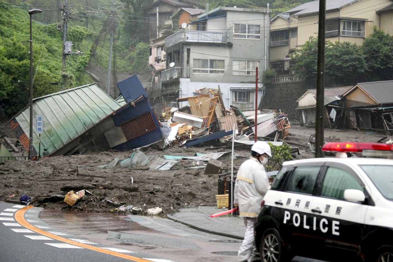 日本静岡熱海土砂災害、外交部が関心とお見舞いのメッセージ