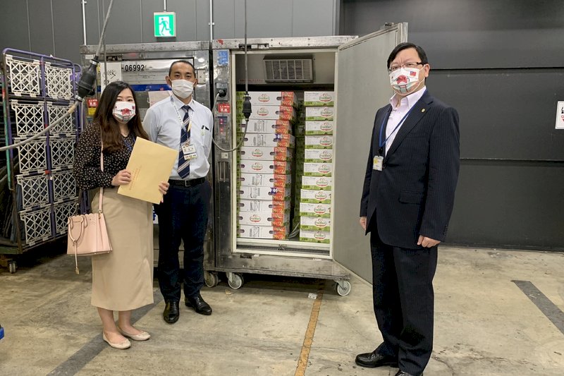 日本からのワクチン提供に感謝、台南市がマンゴーで返礼