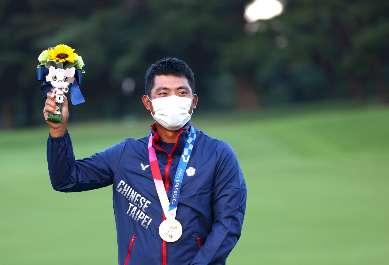 五輪男子ゴルフ　台湾の潘政琮・選手が銅