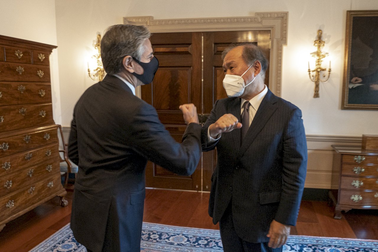 日安保局長と米国務長官が台湾海峡に言及　外交部「インド太平洋の平和維持で連携」