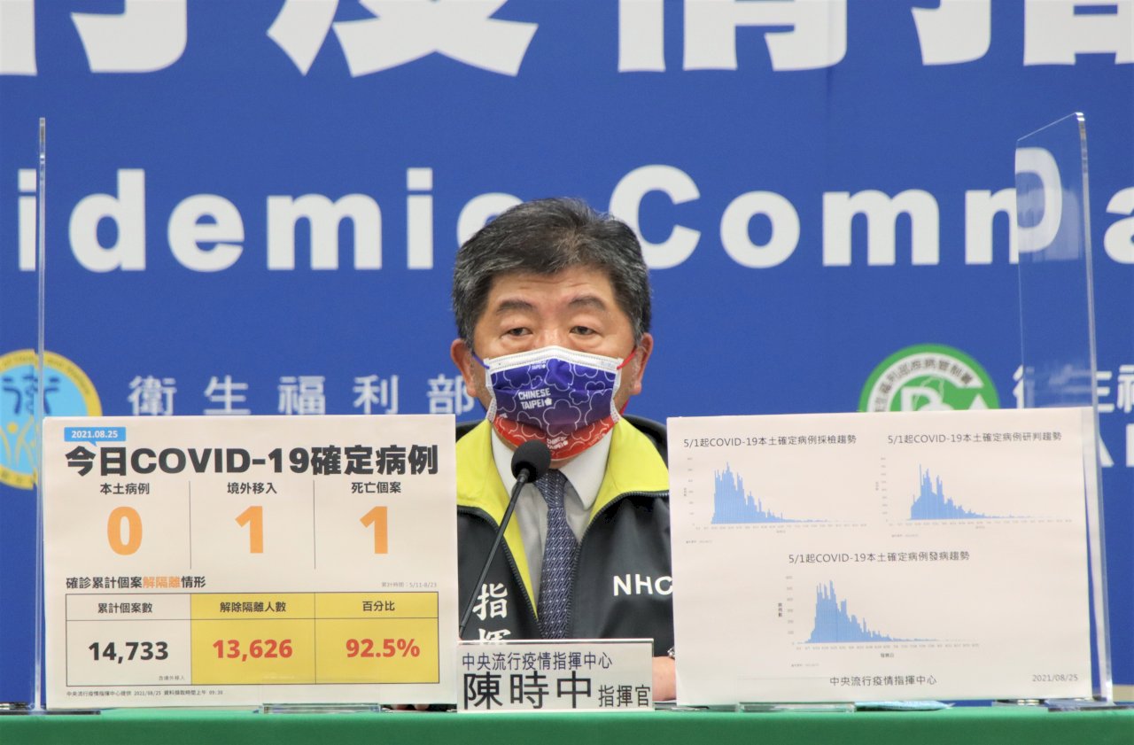 コロナ感染状況が好転、陳時中：今後2週間が鍵