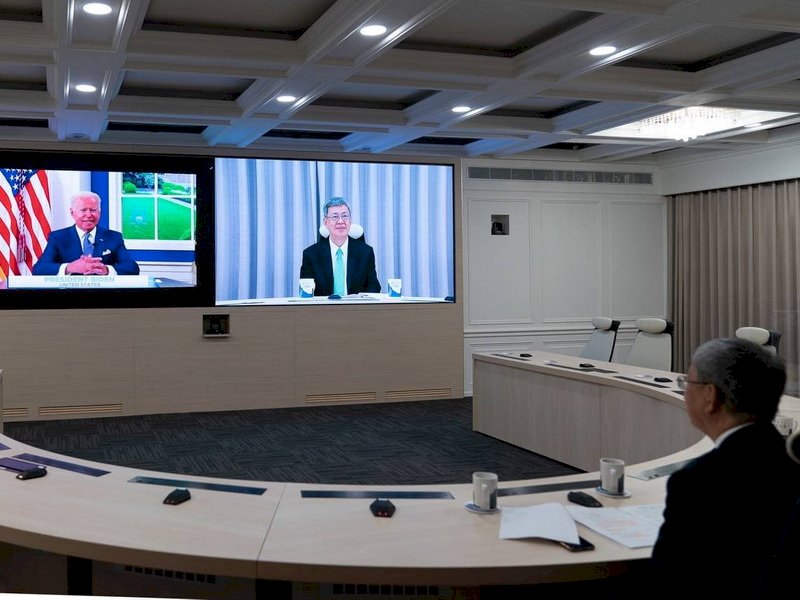 新型コロナ対策オンライン首脳会議に台湾が参加、外交部「台米関係の表れ」