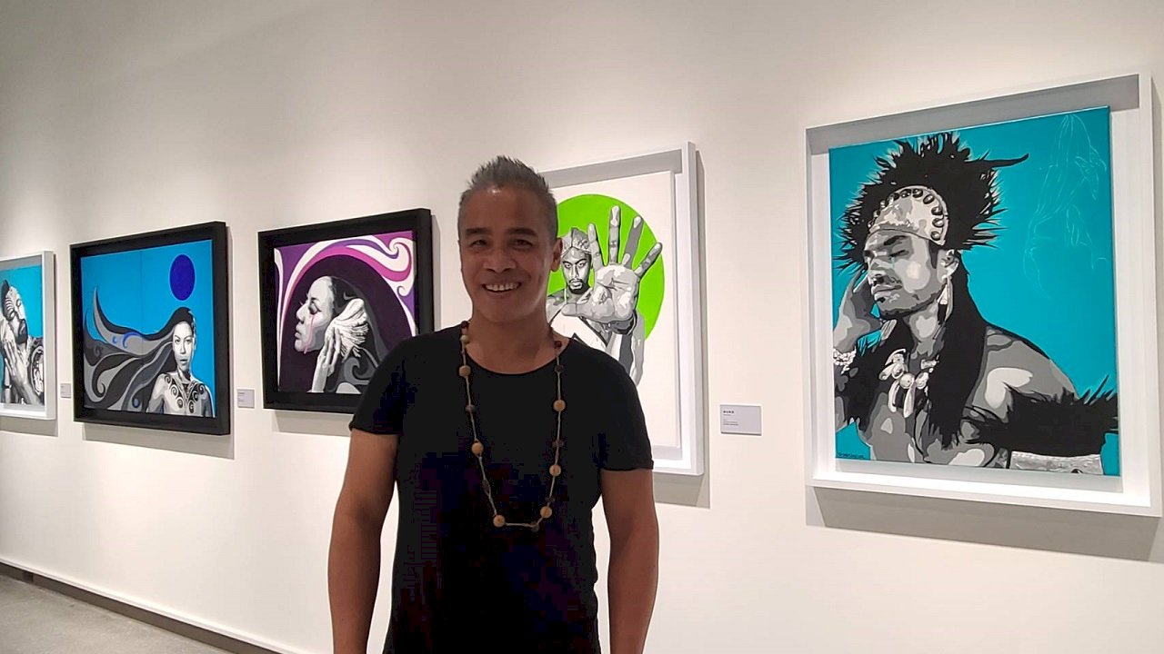 原住民族アーティスト優席夫の大型個展、宜蘭・羅東で開催