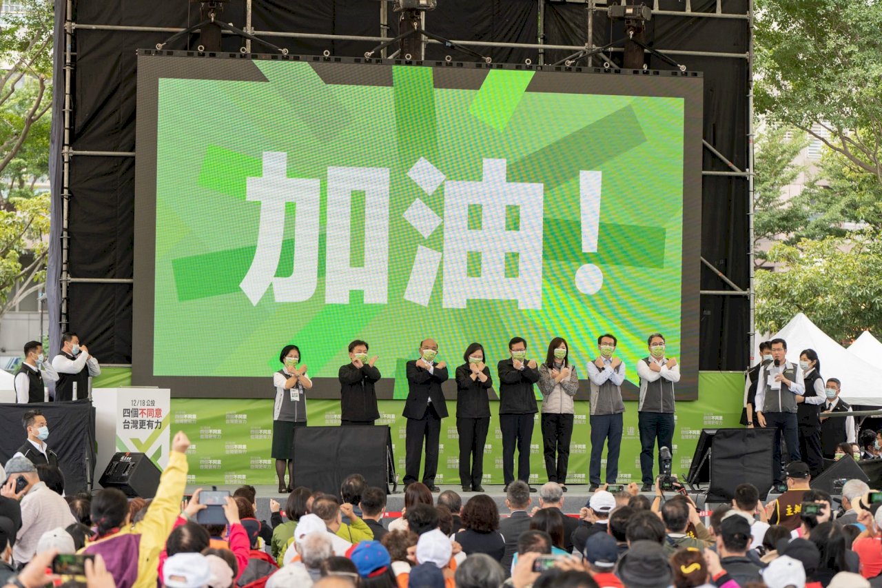 4項目の住民投票の成立阻止、与党・民進党が本格活動開始