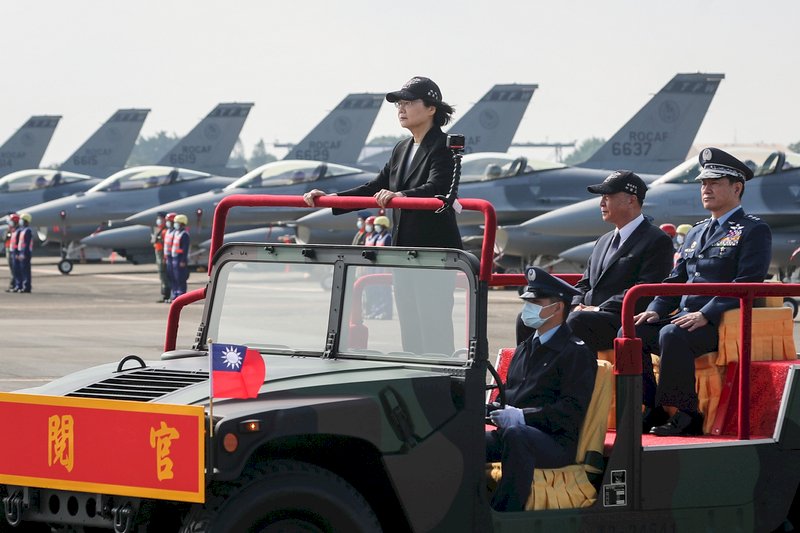 F-16V戦闘機部隊発足、蔡・総統が3つの意義を説明