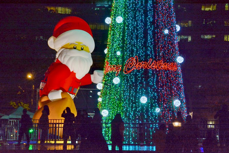 新北市のクリスマスイベント、12/3点灯式