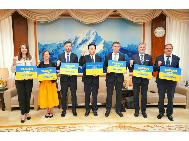 ウクライナ難民を支援　台湾が欧州5ヶ国に義捐金約21億円
